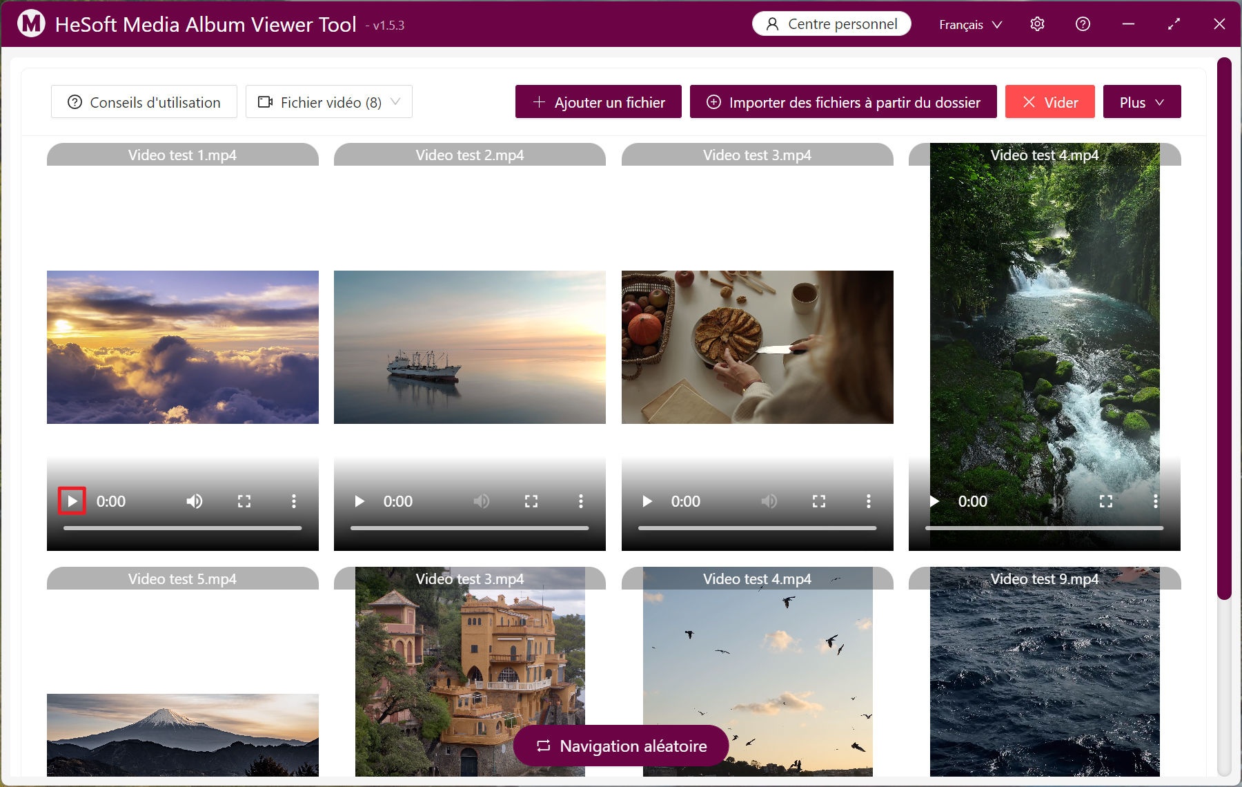 image-[HeSoft Multi-function Media Album Viewer】 Introduction au logiciel