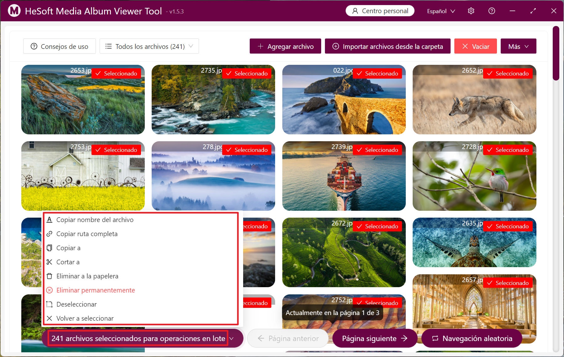 image-[HeSoft Multi-function Media Album Viewer】 Introducción al software
