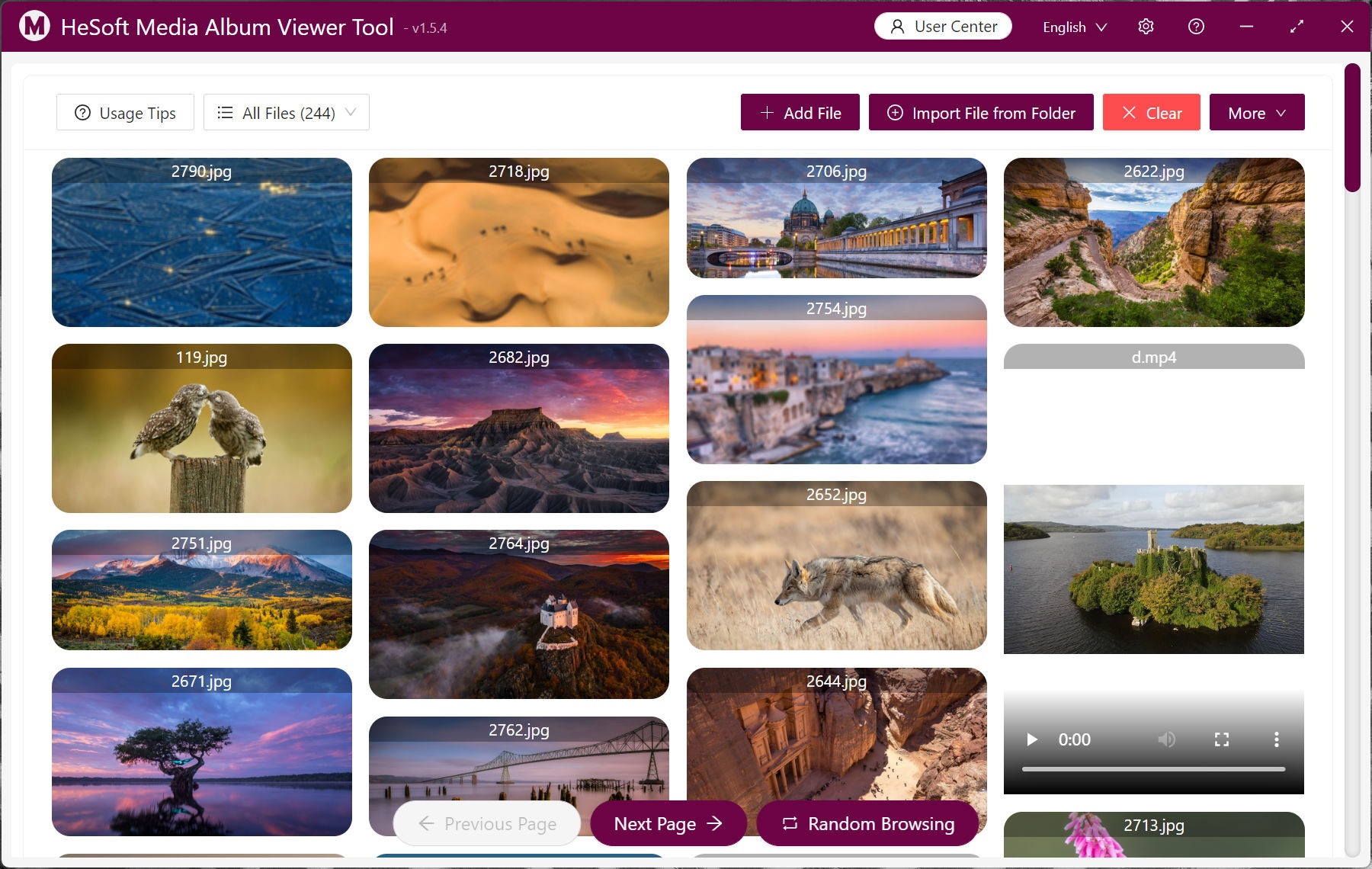 image-How to view and manage multiple folders in the specified format of media files, and batch save in the specified location