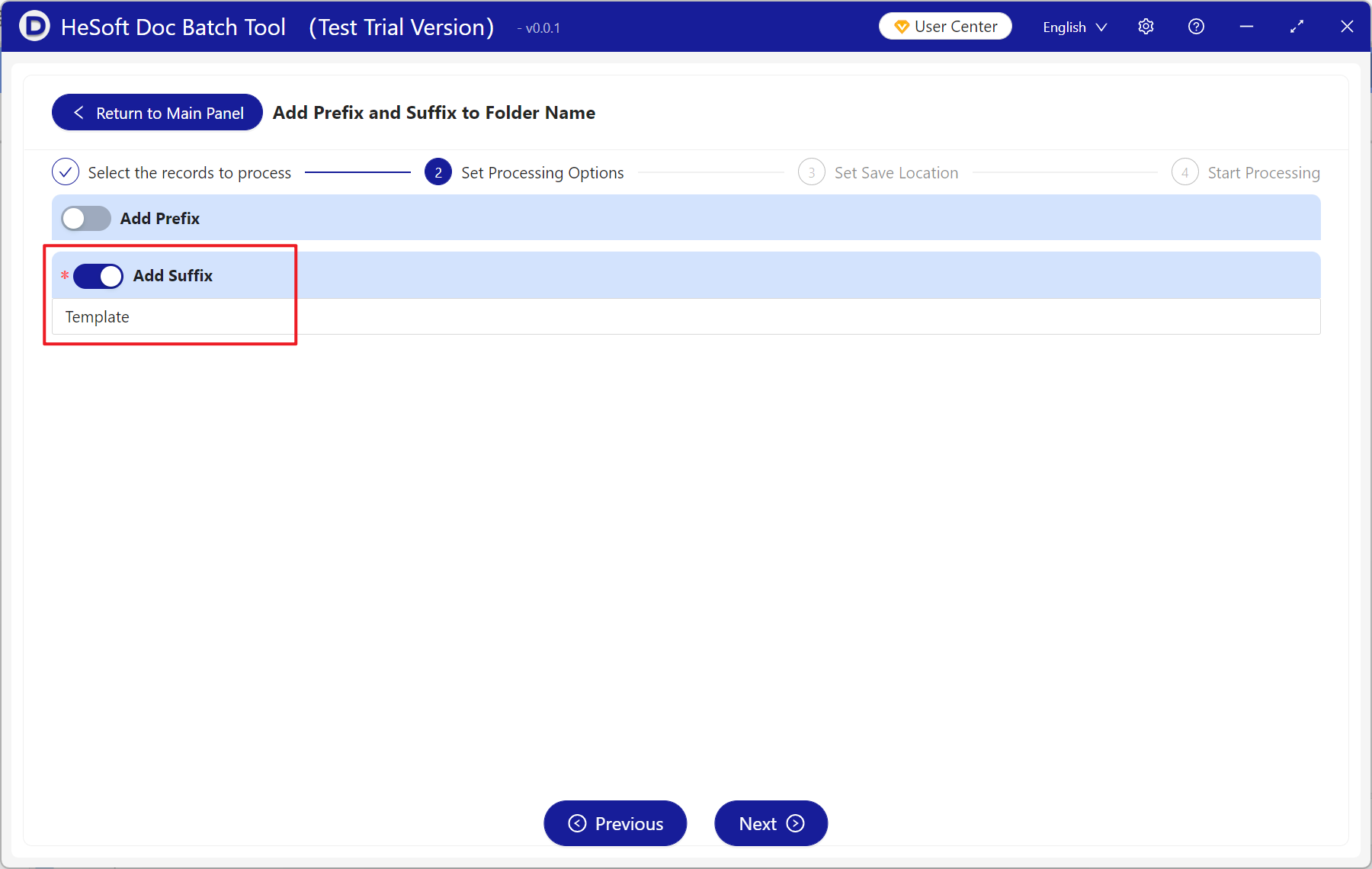 image-A large number of folder names at the back of how to batch add suffix content