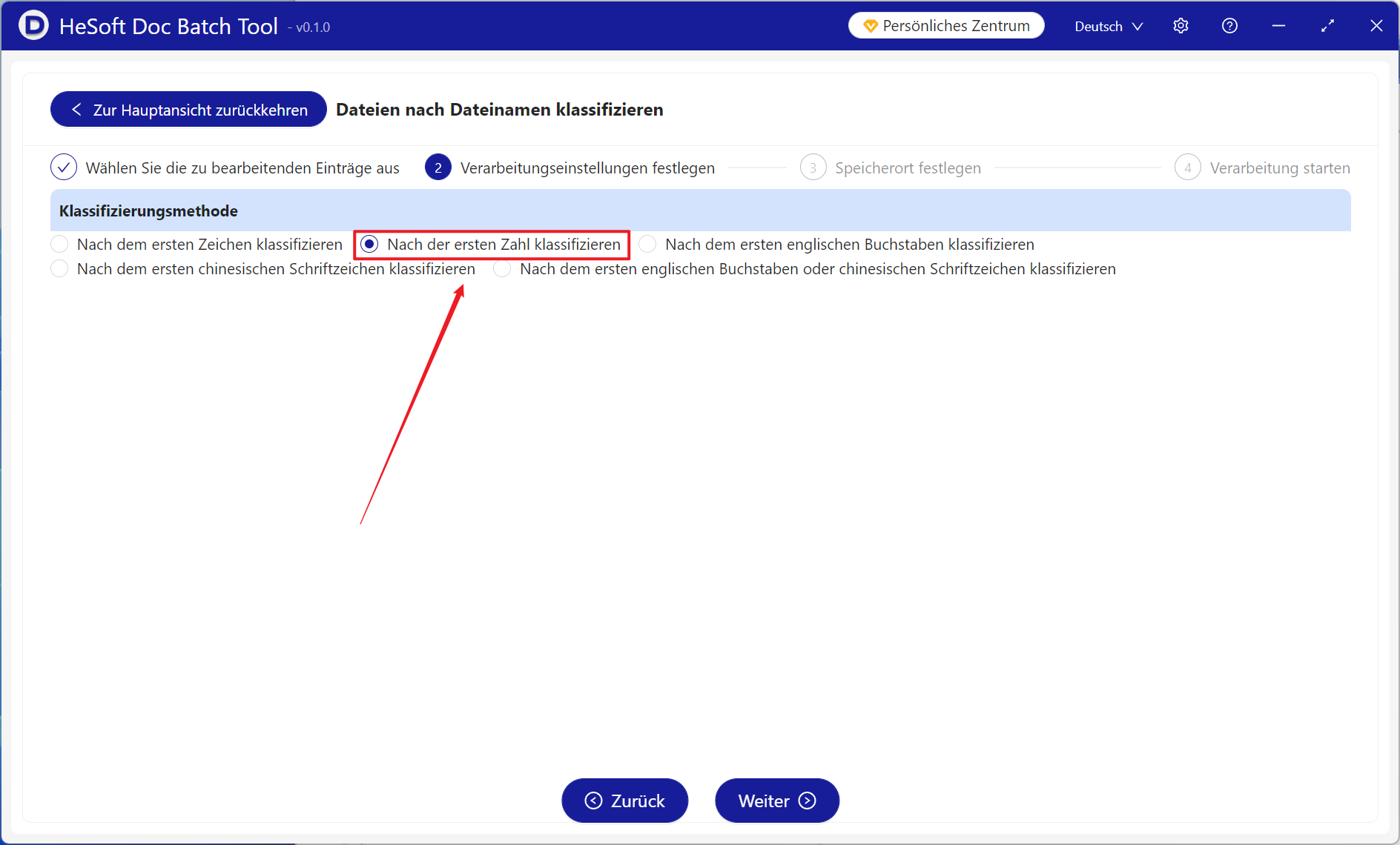 image-Massen klassifizierung und Induktion einer großen Anzahl von Dateien mit der ersten Nummer im Dateinamen