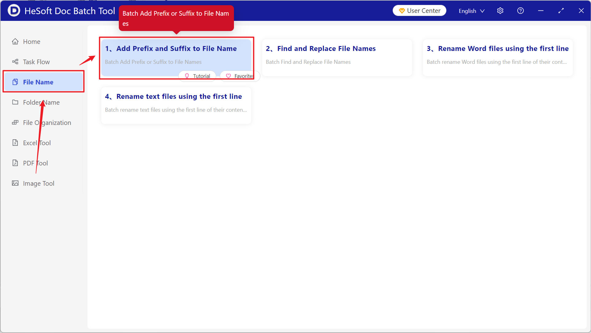 image-To thousands of files file name batch add personal name suffix content
