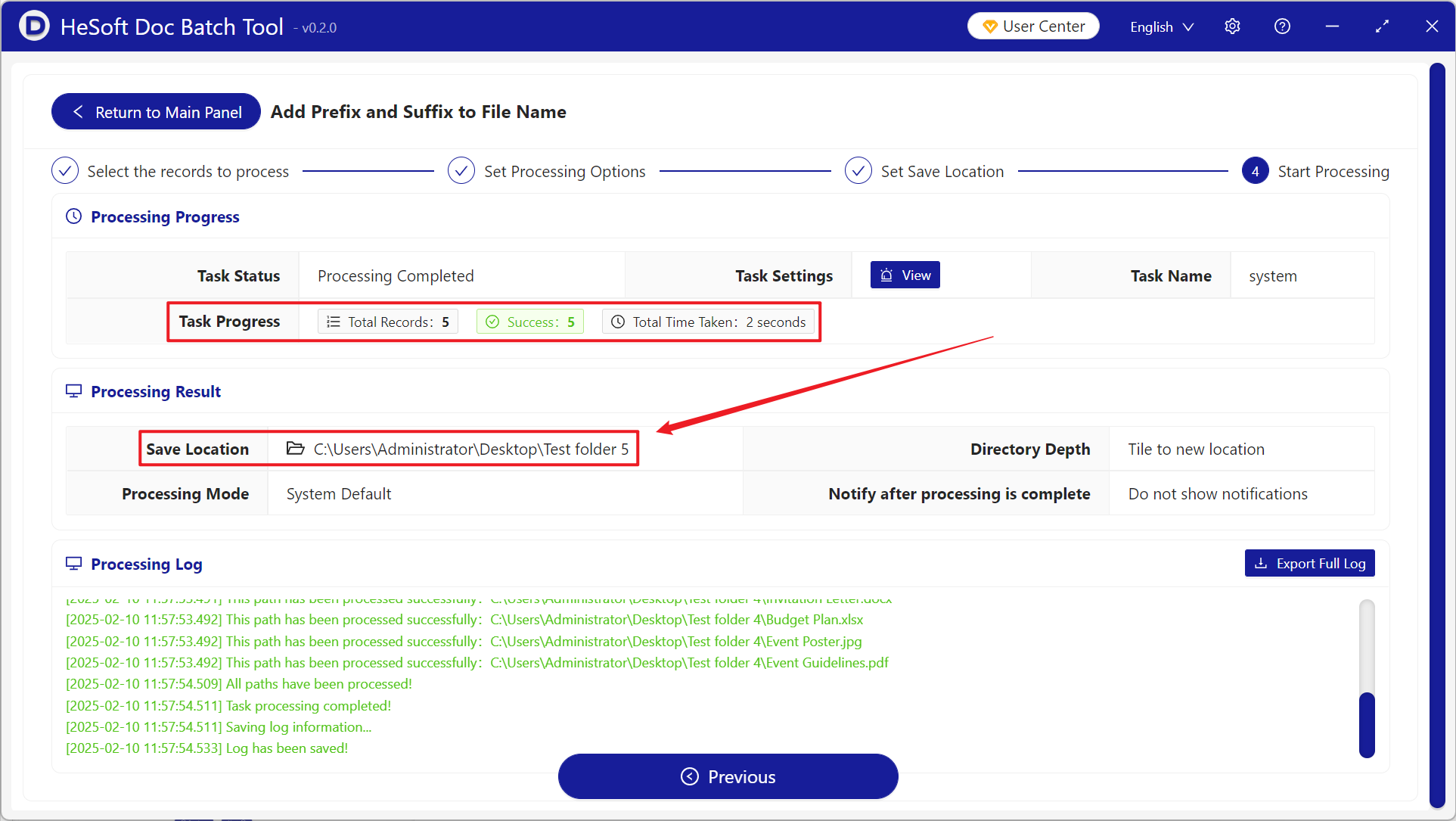 image-To thousands of files file name batch add personal name suffix content
