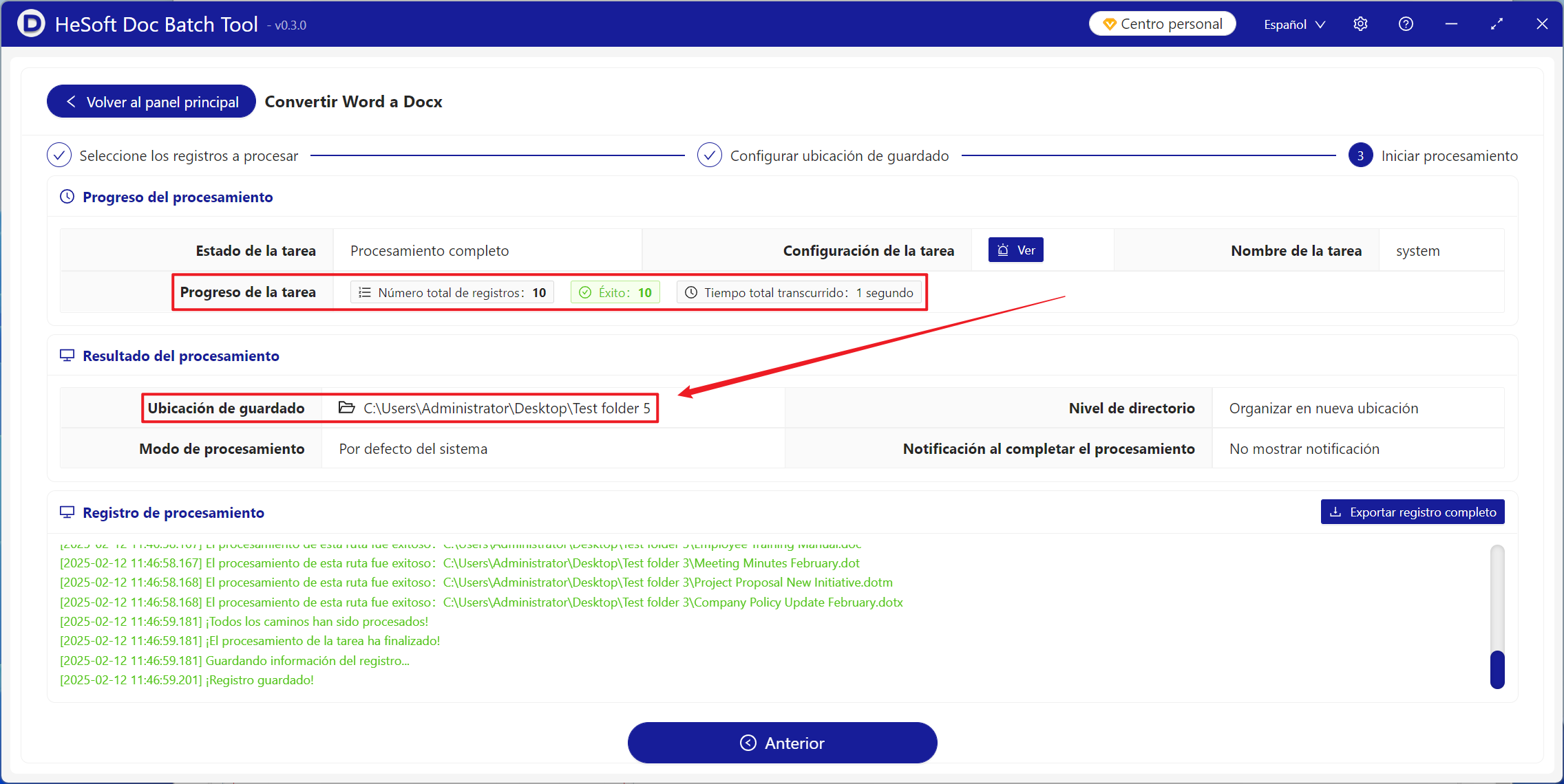 image-Varios miles de archivos de formato doc, dot, dotx, etc. en documentos de Office Word se convierten a archivos de formato docx de una sola vez