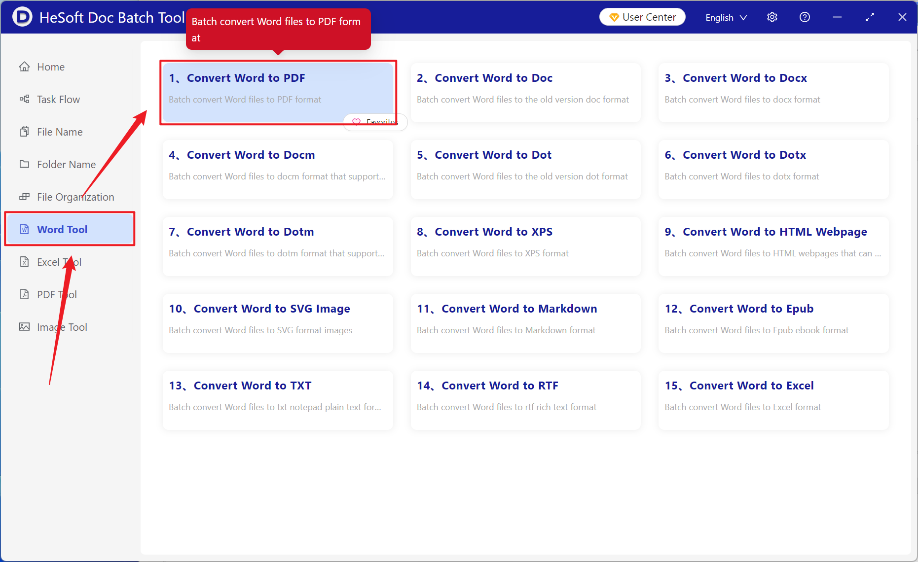 image-Simultaneously convert thousands of docx format files into thousands of PDF format files