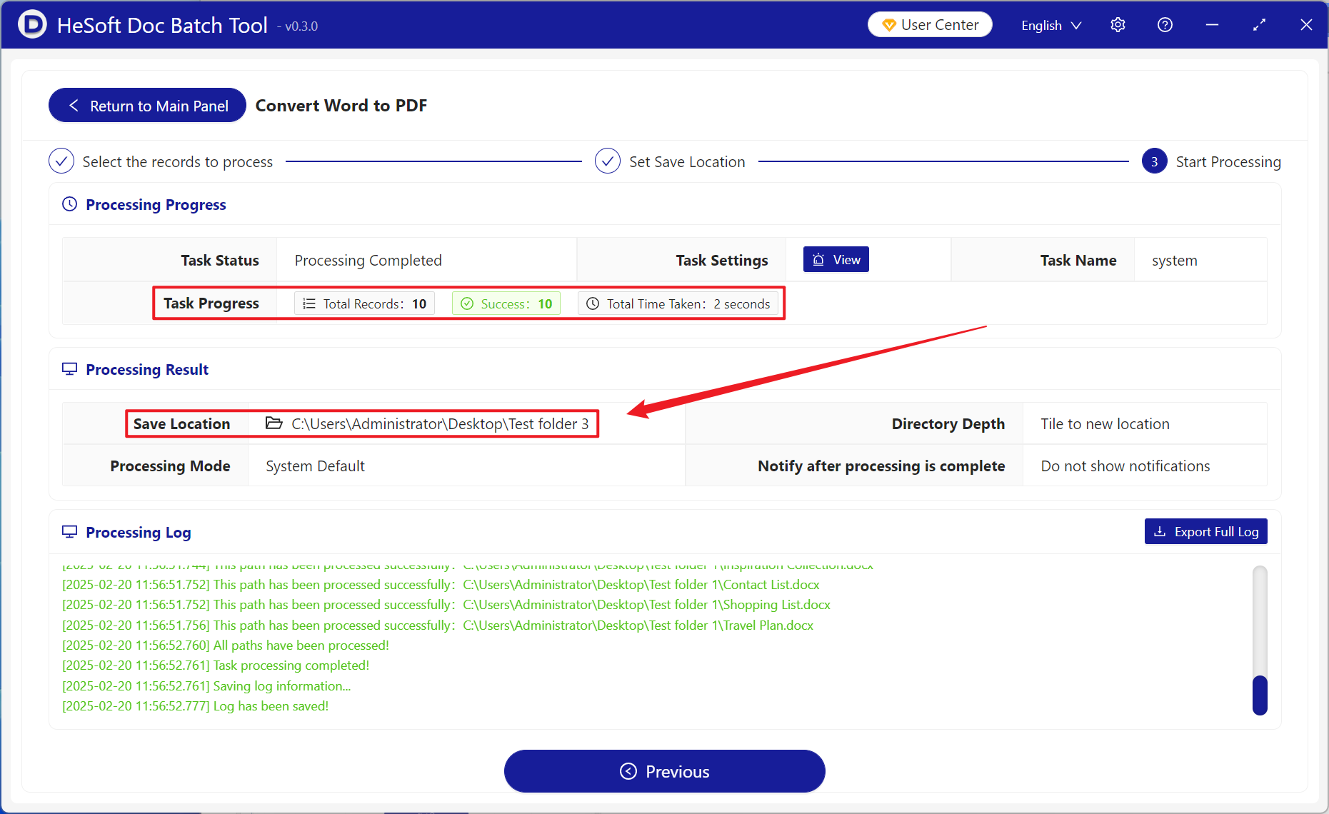 image-Simultaneously convert thousands of docx format files into thousands of PDF format files