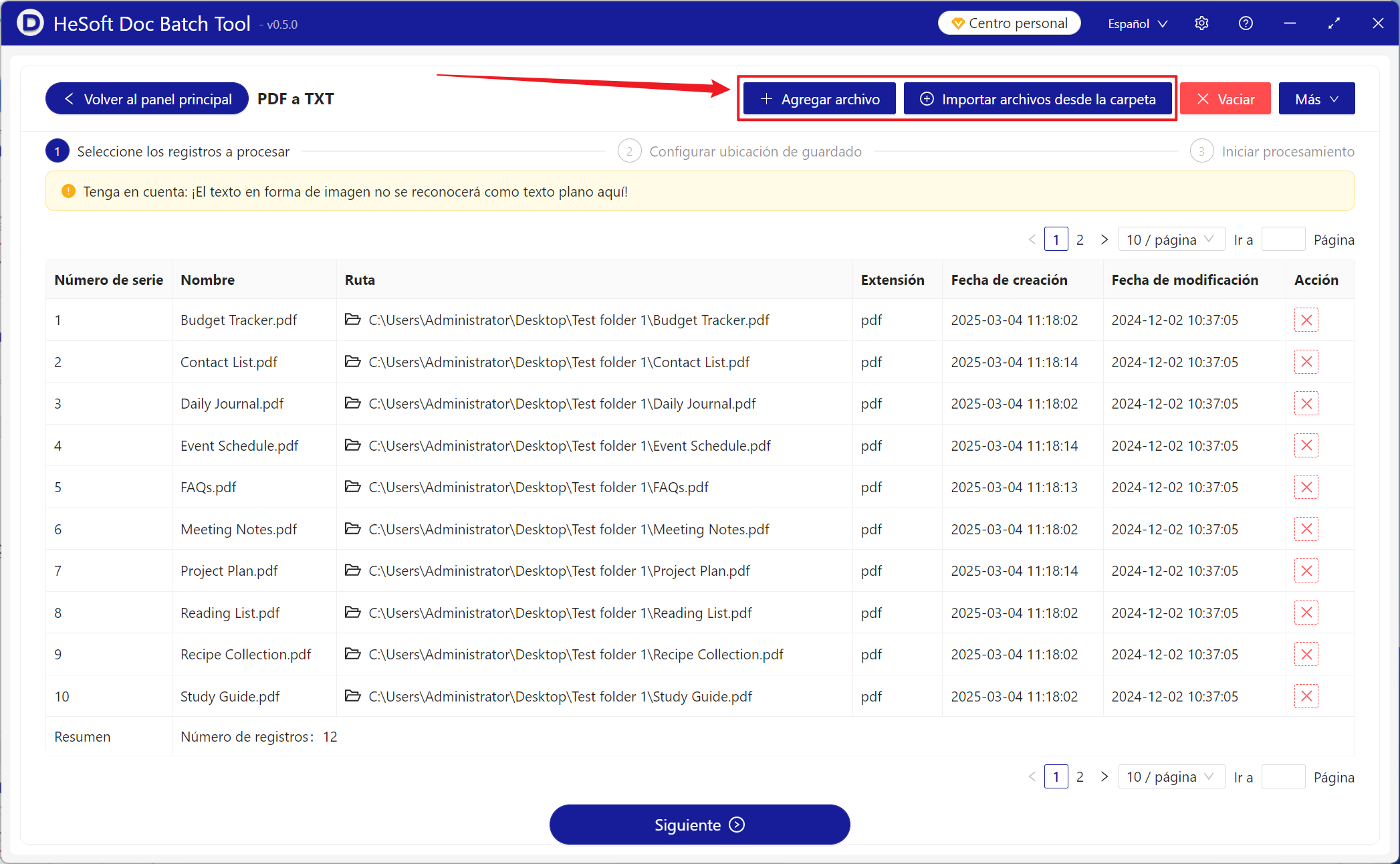 image-Muchos archivos PDF se convierten rápidamente a formato de texto sin formato TXT