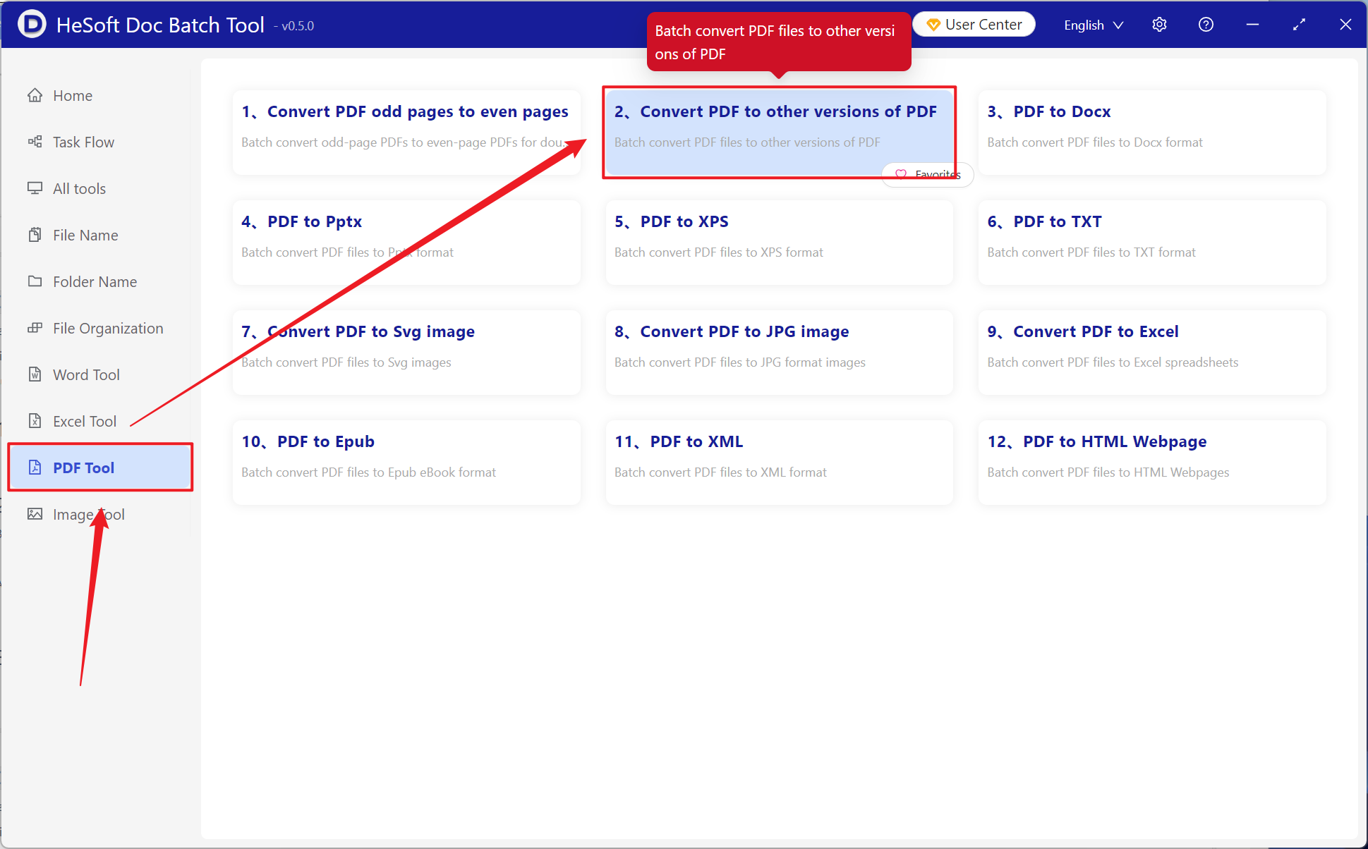 image-Hundreds of PDF files batch converted to specific 1.0/1.1/1.2/1.3/1.4/1.5/1.6/1.7/2.0 multiple versions