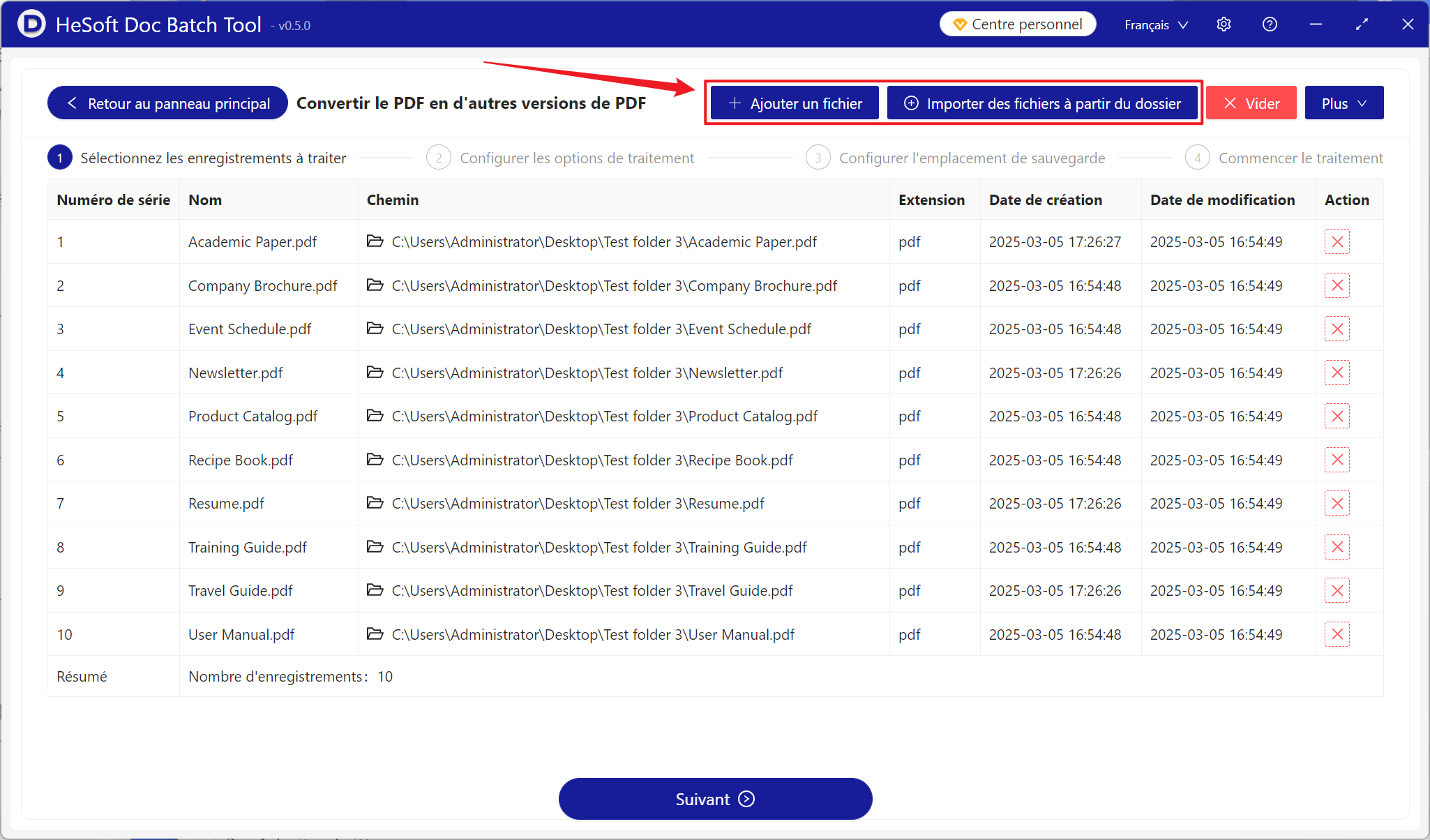 image-Des milliers de fichiers PDF sont uniformément convertis en lots en fichiers de version PDF/A adaptés au stockage à long terme