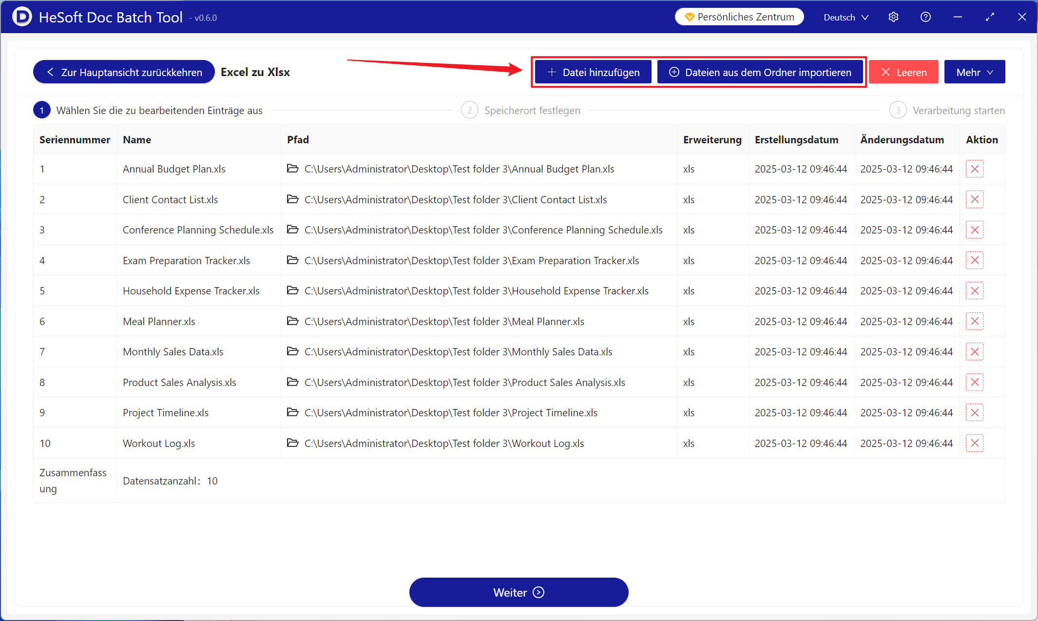 image-Dutzende von Excel-Tabellen in verschiedenen Formaten werden in das XLSX-Format der neuen Version 2007 verein heit licht