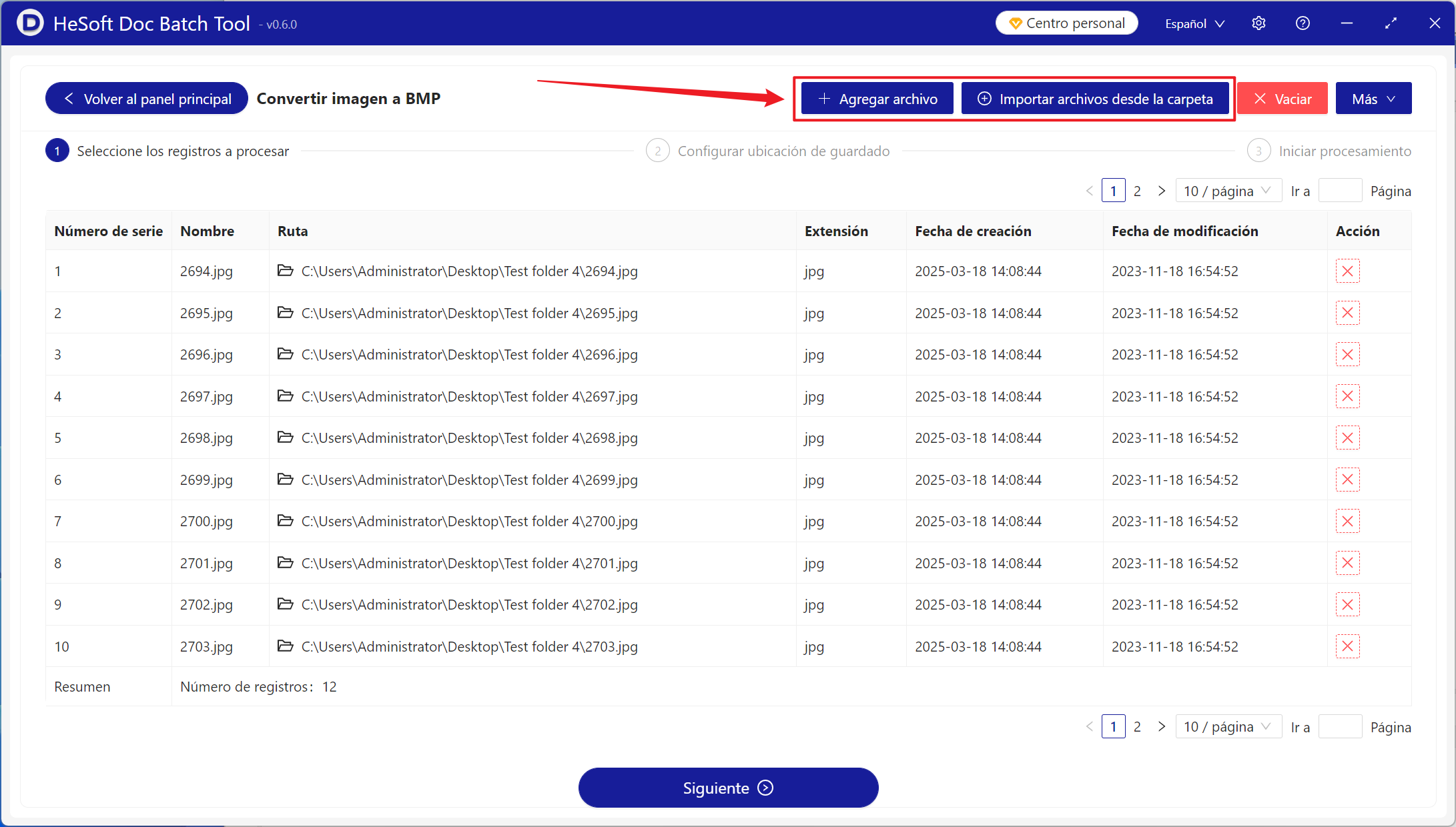 image-Cientos de imágenes en formato JPG convertidas por lotes al formato BMP
