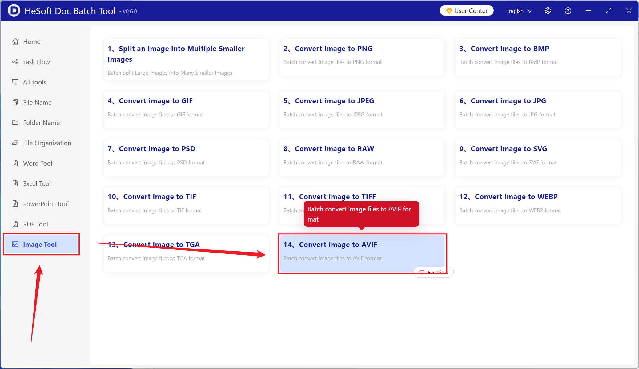 image-Thousands of JPG, WEBP images quickly batch convert to AVIF format