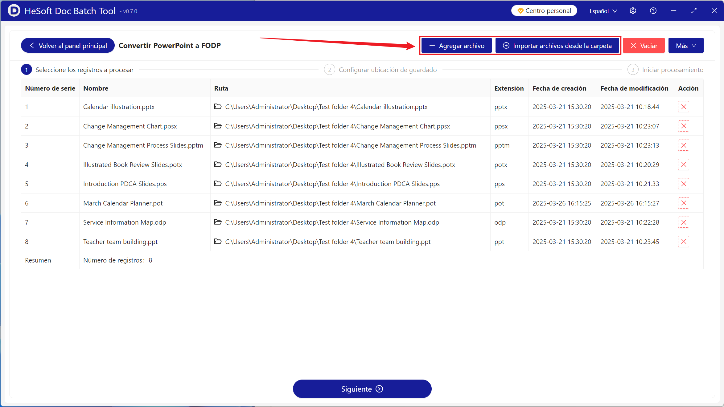 image-Cientos de diapositivas de PowerPoint convertidas al formato FODP