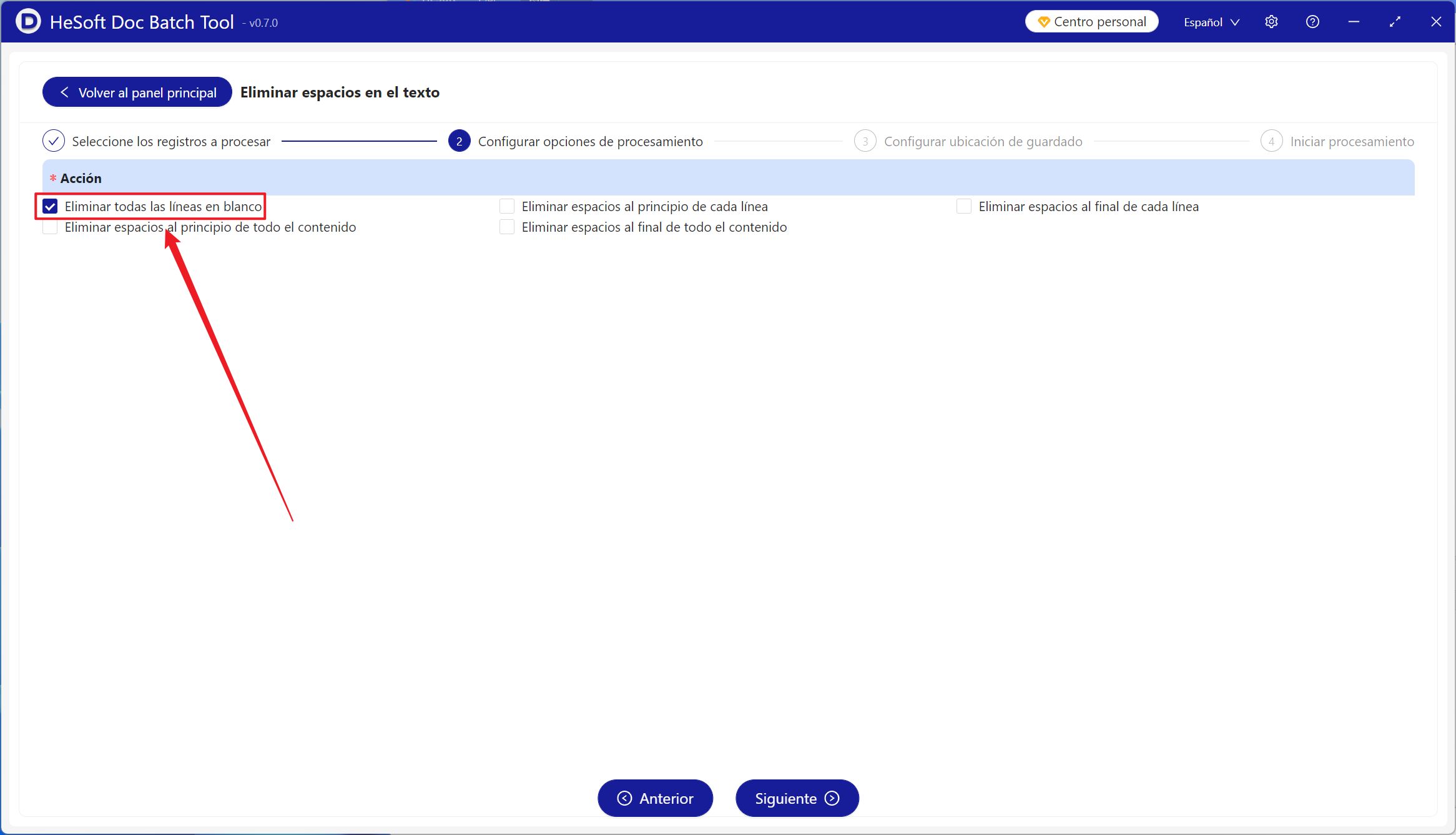 image-Miles de archivos de texto sin formato TXT eliminan todas las líneas en blanco del archivo en lotes a la vez
