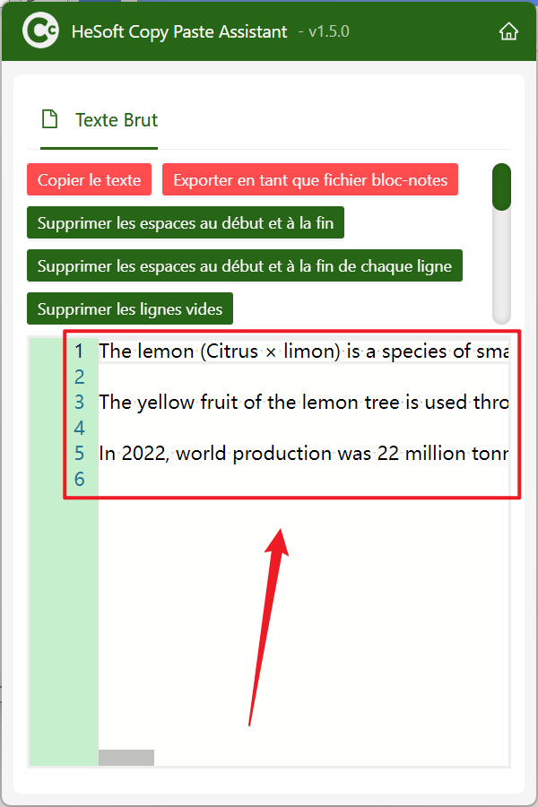 image-Copier du texte dans le presse-papiers Exporter rapidement en tant que fichier au format Docx dans Office Word