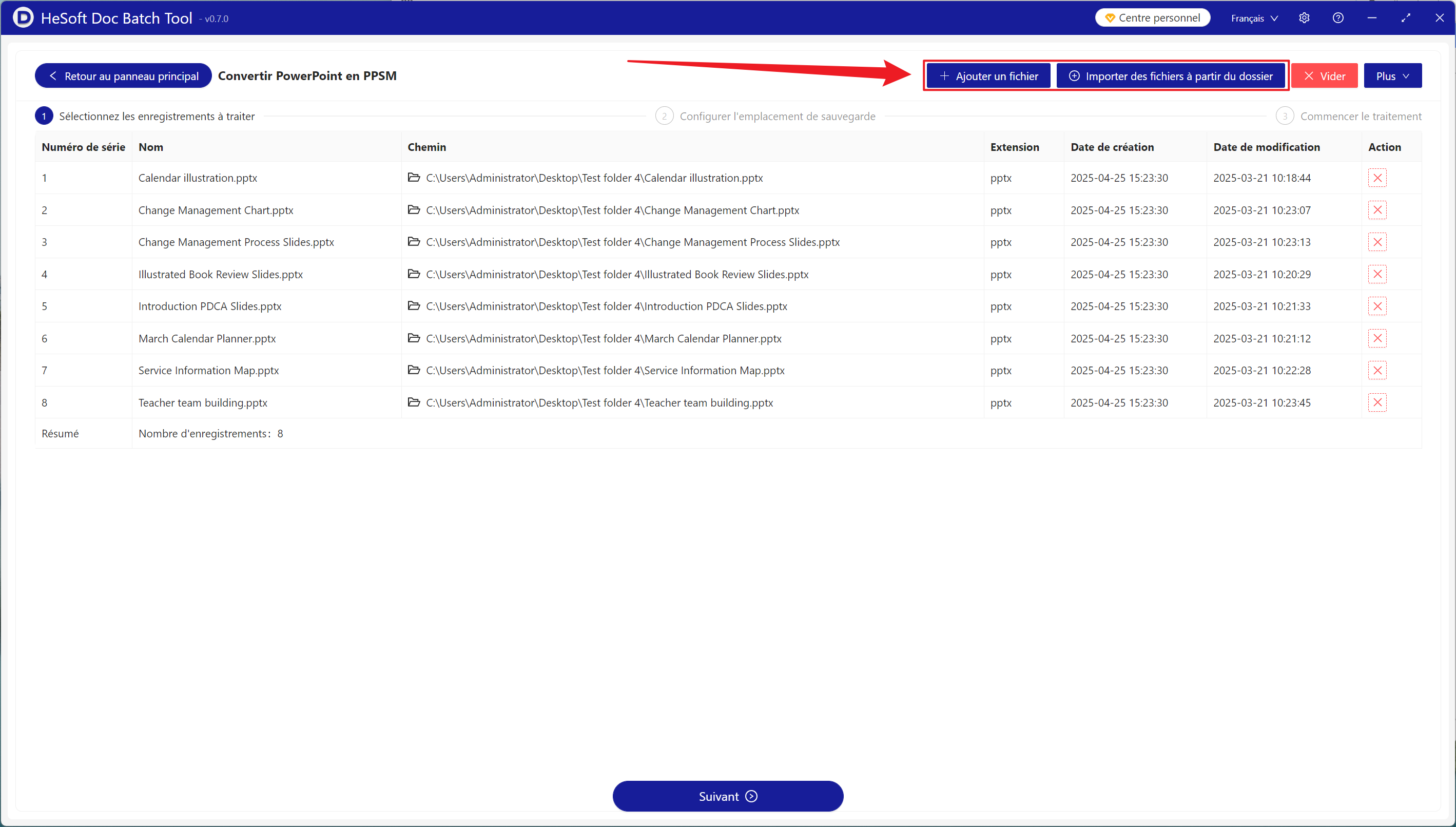image-Beaucoup de diapositives PPT deviennent un format PPSM qui prend en charge les macros