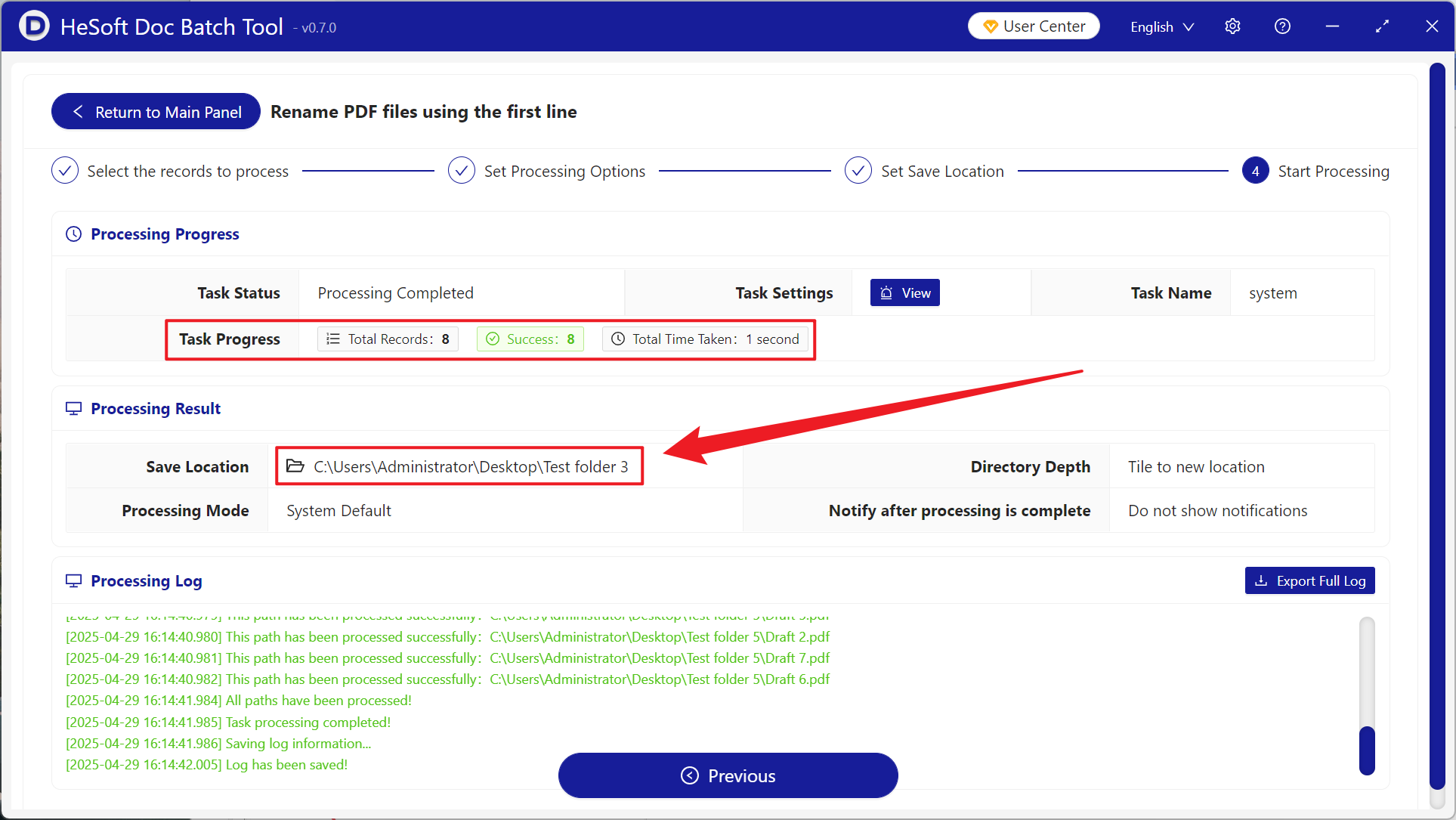 image-Use very many PDF file's first line content to batch rename the file name