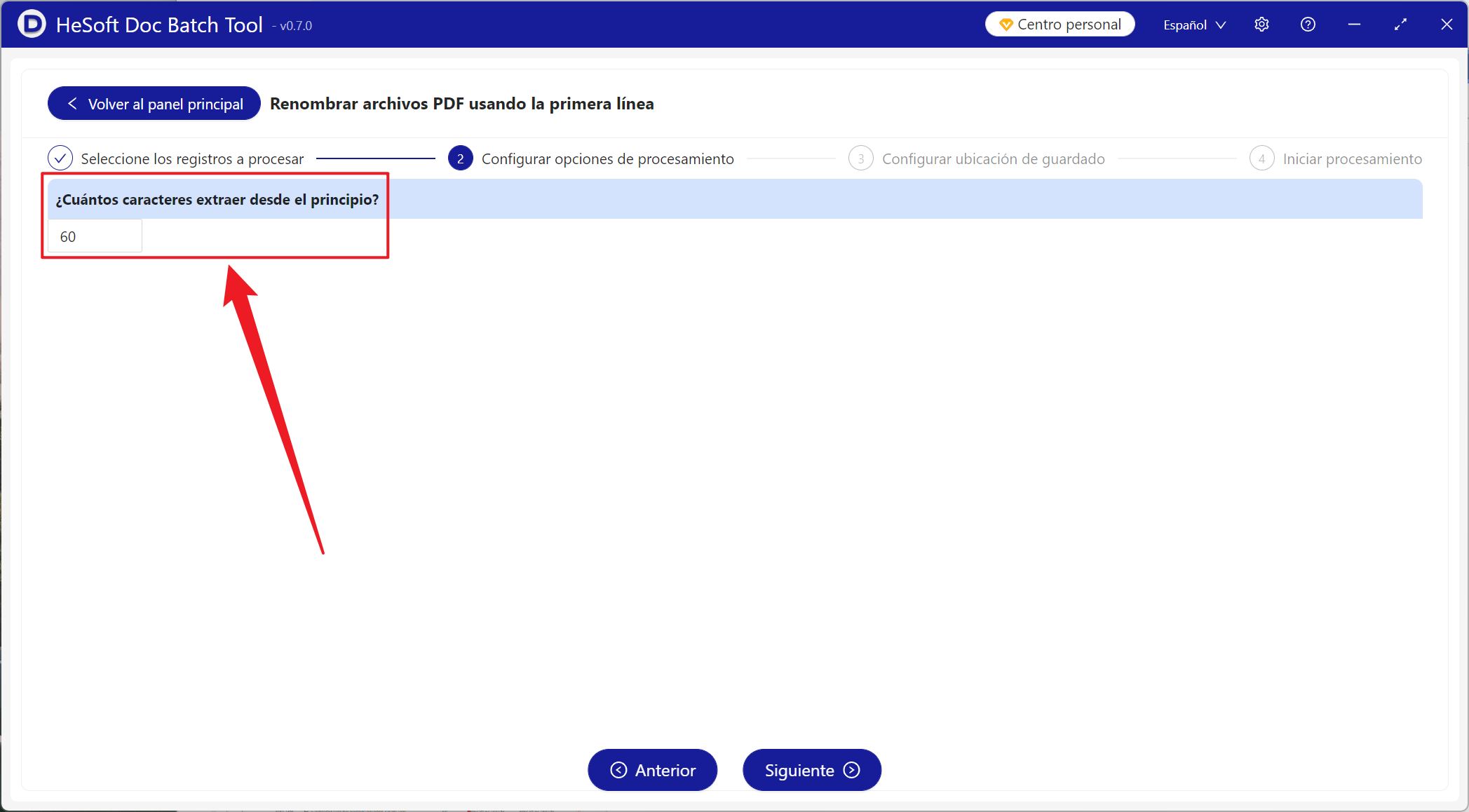 image-Cambie el nombre del archivo en lotes con la primera línea de contenido de muy varios archivos PDF