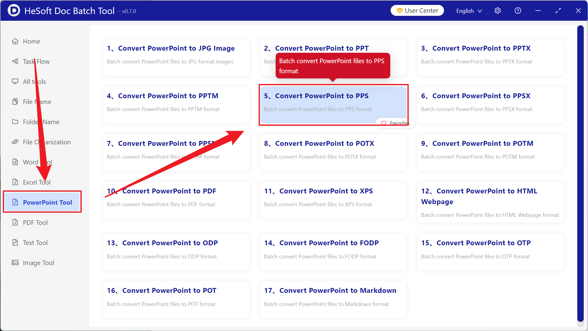 image-Multiple PPT and PPTX slides are efficiently converted into old automatic PPS format