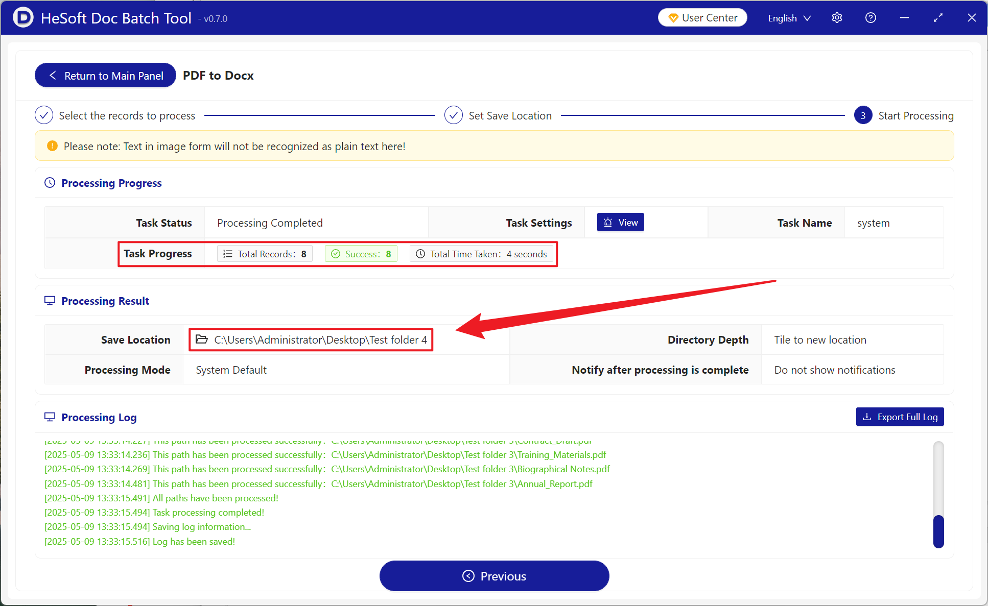 image-Thousands of PDF documents batch into Word documents