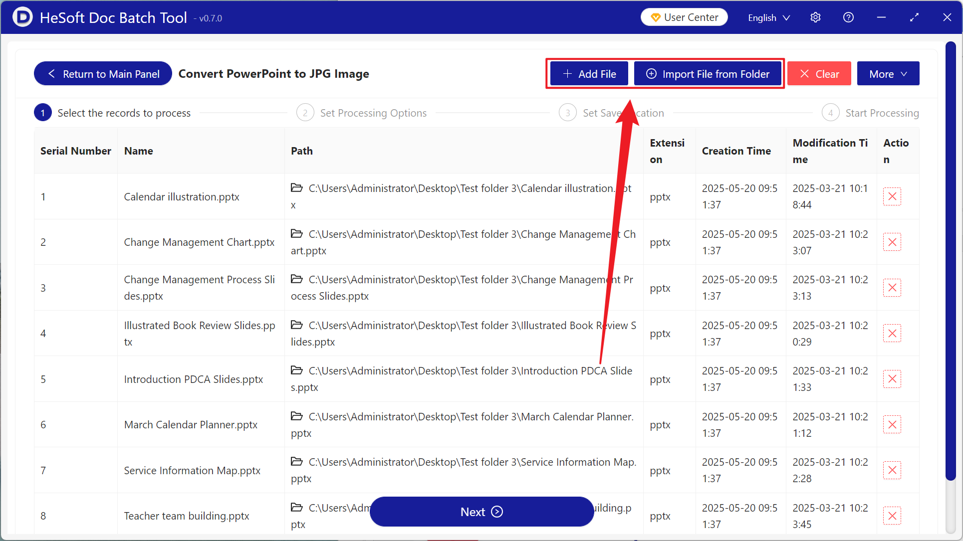 image-PowerPoint batch conversion JPG long picture,PPTX how to change into picture,slide to picture