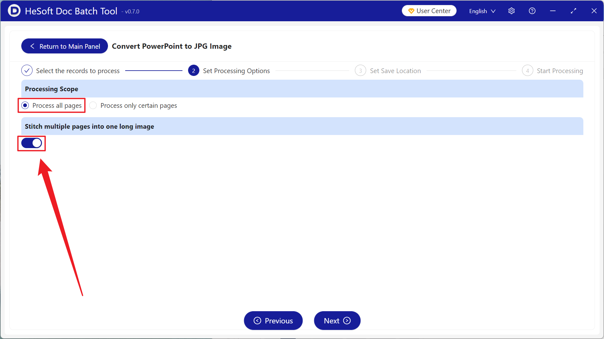 image-PowerPoint batch conversion JPG long picture,PPTX how to change into picture,slide to picture