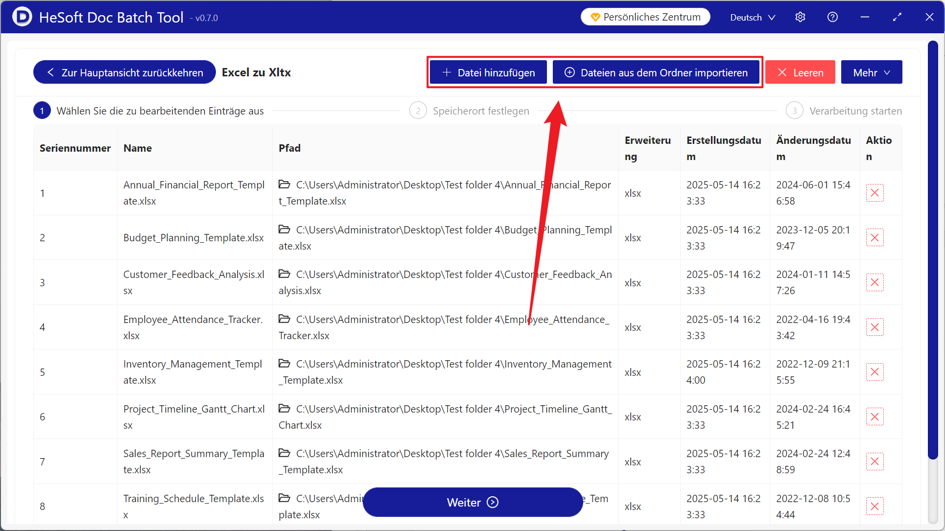 image-Excel-Batch in Xltx,wie Xlsx zu Xltx,Xlsx zu Xltx Konverter wird