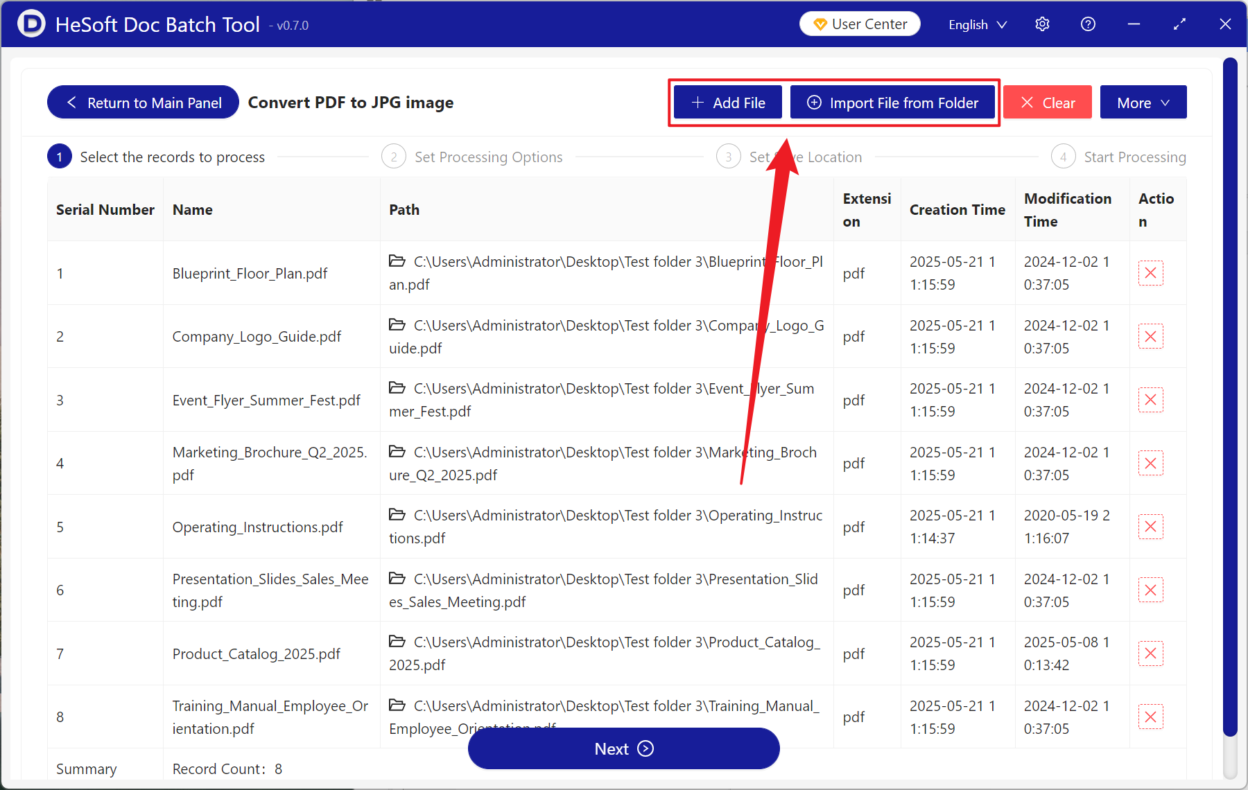 image-PDF batch transfer JPG pictures,extract PDF pages and export them as pictures,PDF pages become JPG