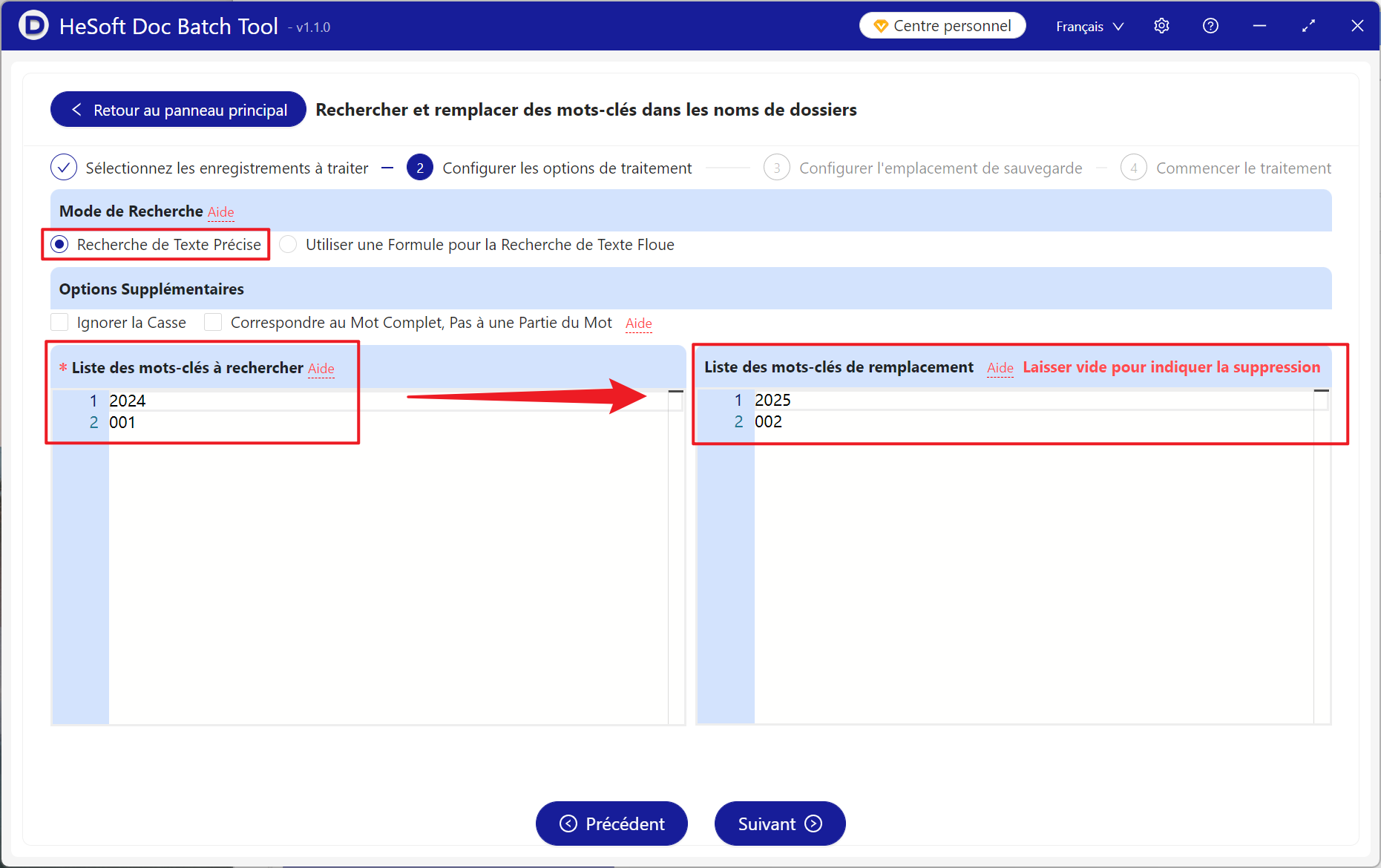 image-Renommer le dossier,remplacer le texte dans le nom du dossier,remplacer le nom du dossier par lots